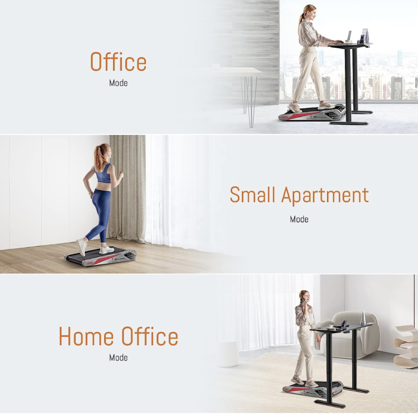 Small under desk treadmill - photo 3