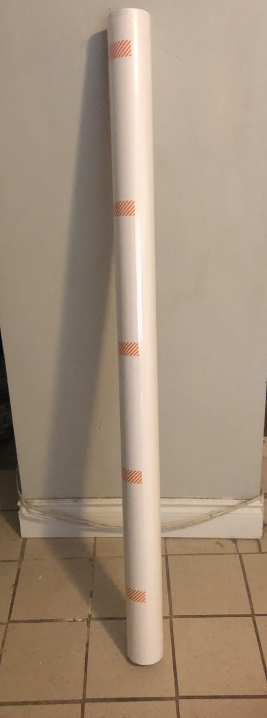 White Matte Paper Backdrop Roll