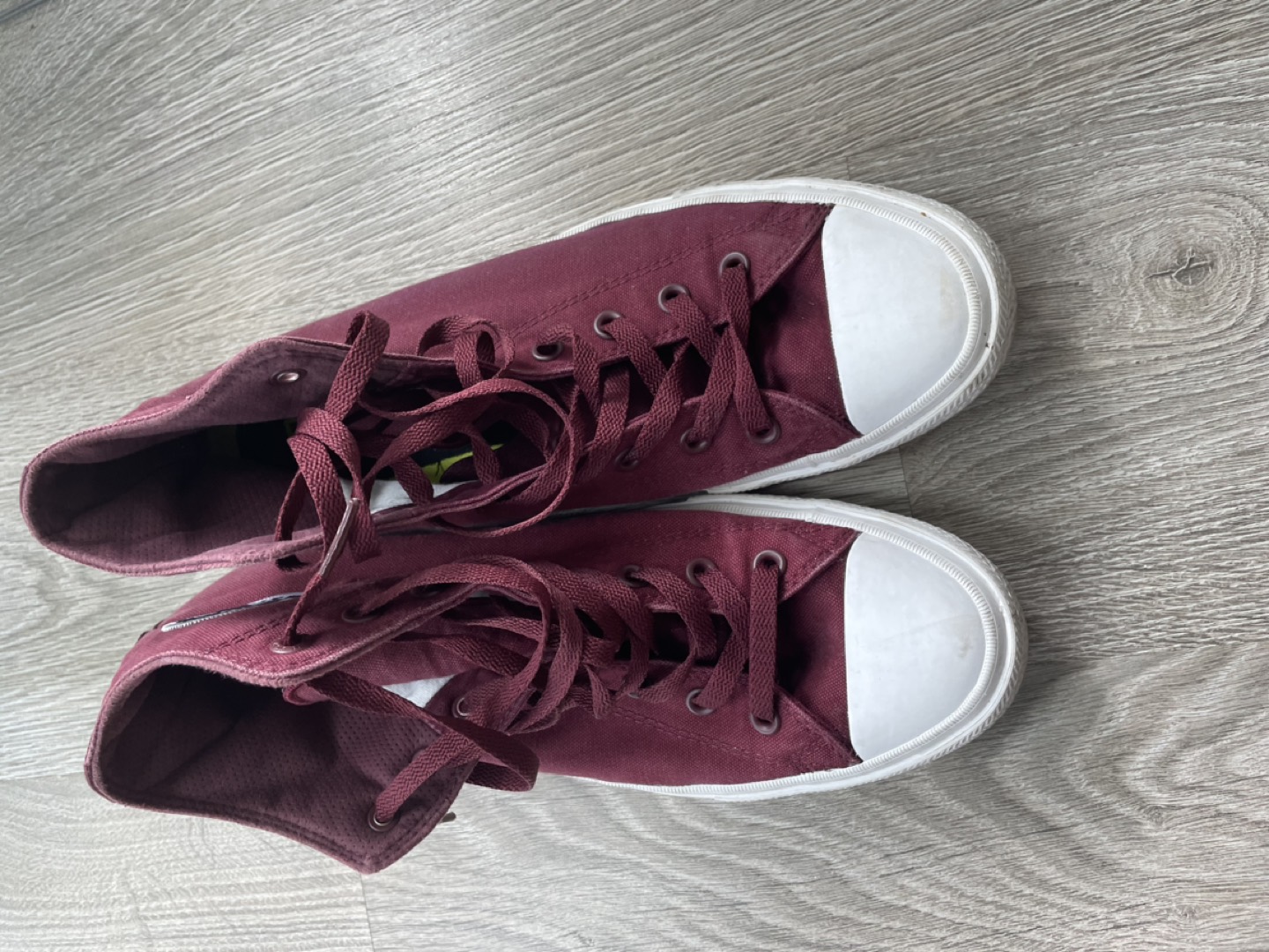 Converse High Top “Burgundy” retro (All-Star) - photo 2