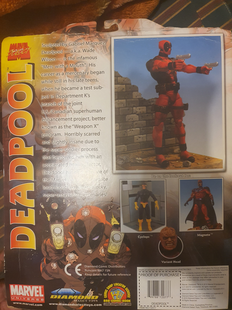 Deadpool Marvel Selects - photo 2