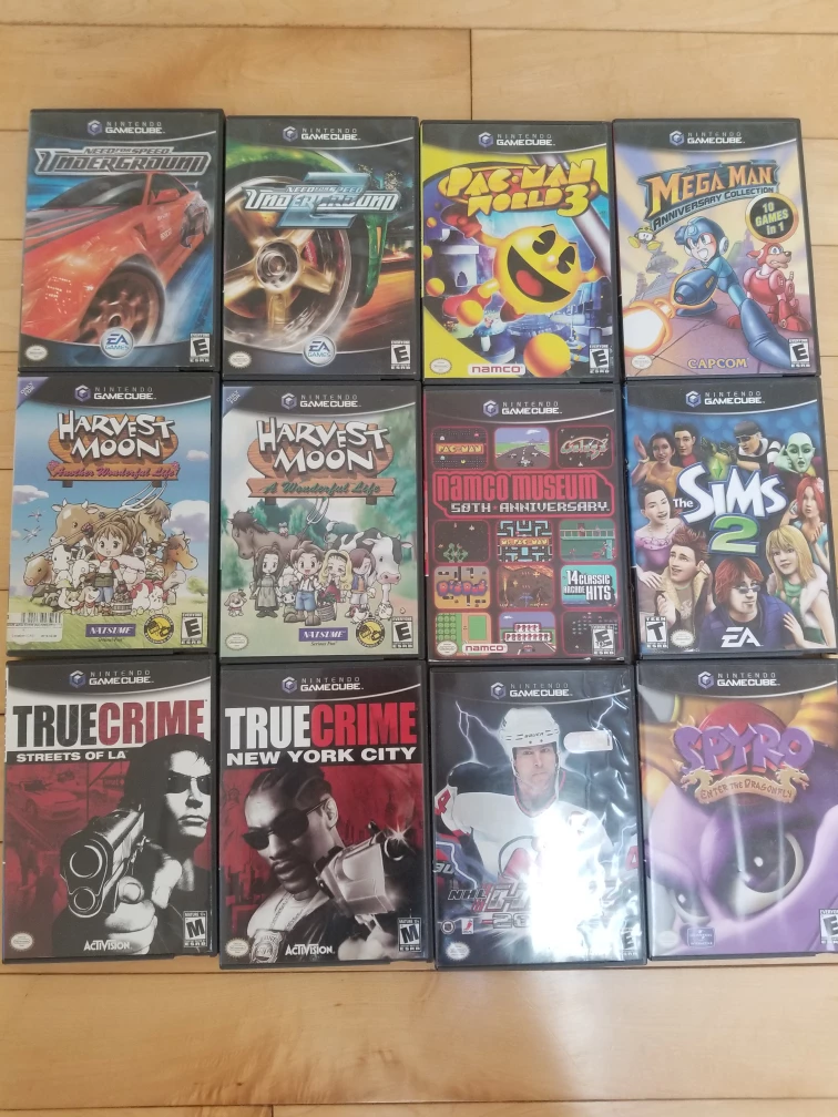 Nintendo Gamecube Games