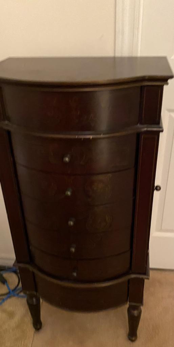 Vintage jewelry armoire - photo 4