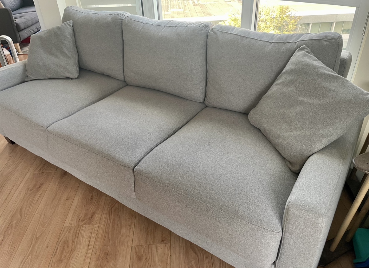 Bartletta drop back convertible Queen sofa bed by Sealy