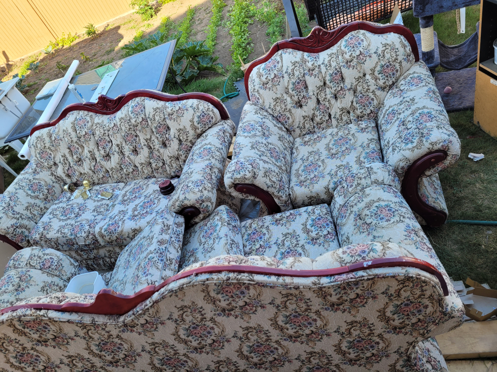 sofa set with coffee table