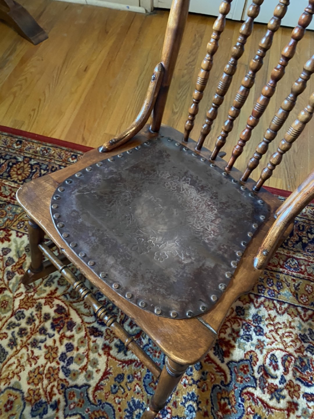 Antique rocking chair 1930s - photo 4