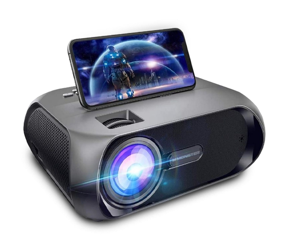 Monster Image Pro MHV1-1051-CAN 720p HD LCD Projector - Black - photo 3