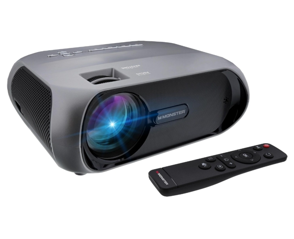 Monster Image Pro MHV1-1051-CAN 720p HD LCD Projector - Black - photo 4