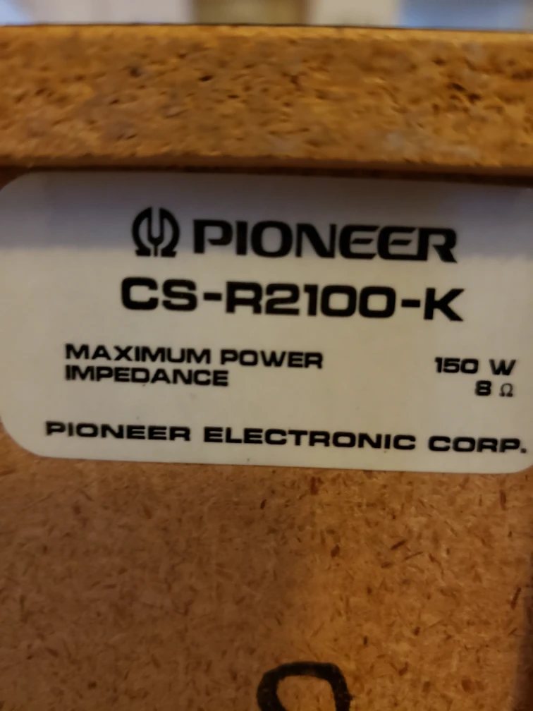 Pioneer speakers for sale - photo 2