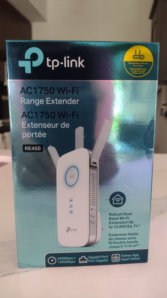TP-LINK AC 1750 extender  thumbnail