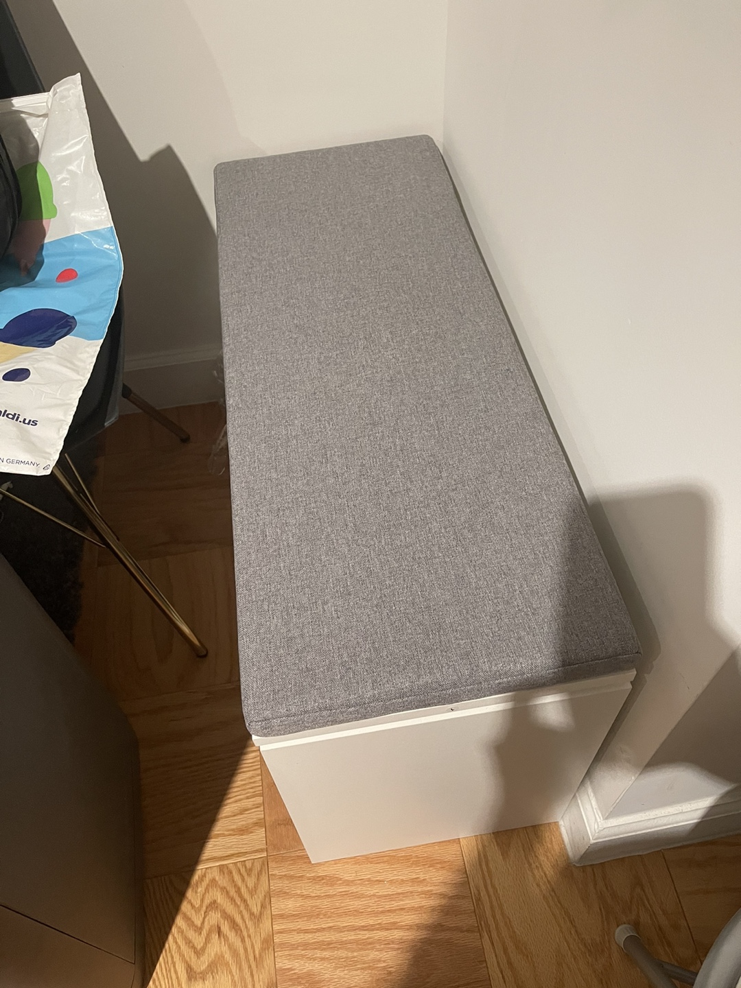 open shoe organizer bench - see pictures and details - photo 2