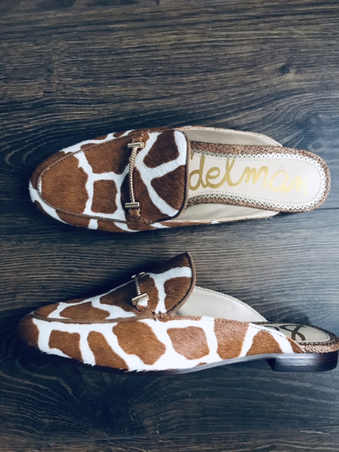 Sam Edelman Calf Hair Loafers Mules 6 image indicator(2)