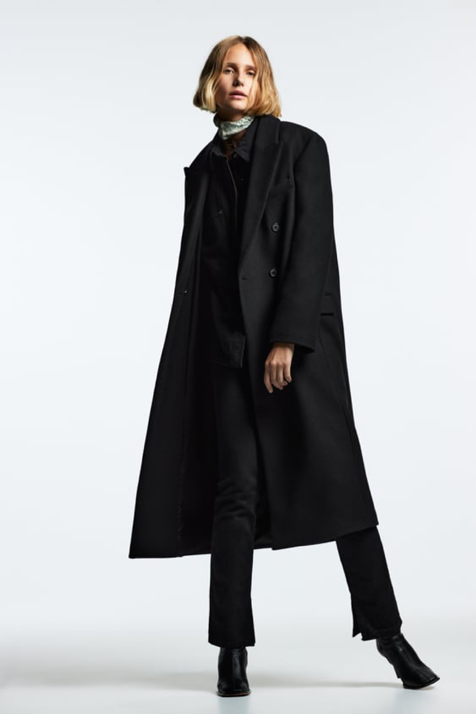 Zara oversized wool coat
