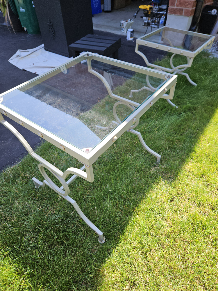 Patio Side Table Set - photo 5