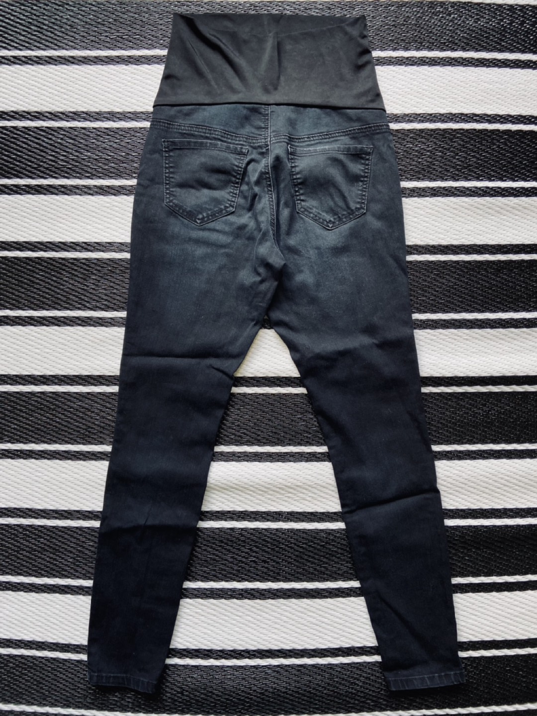 Black Maternity Pants Jeans image indicator(2)
