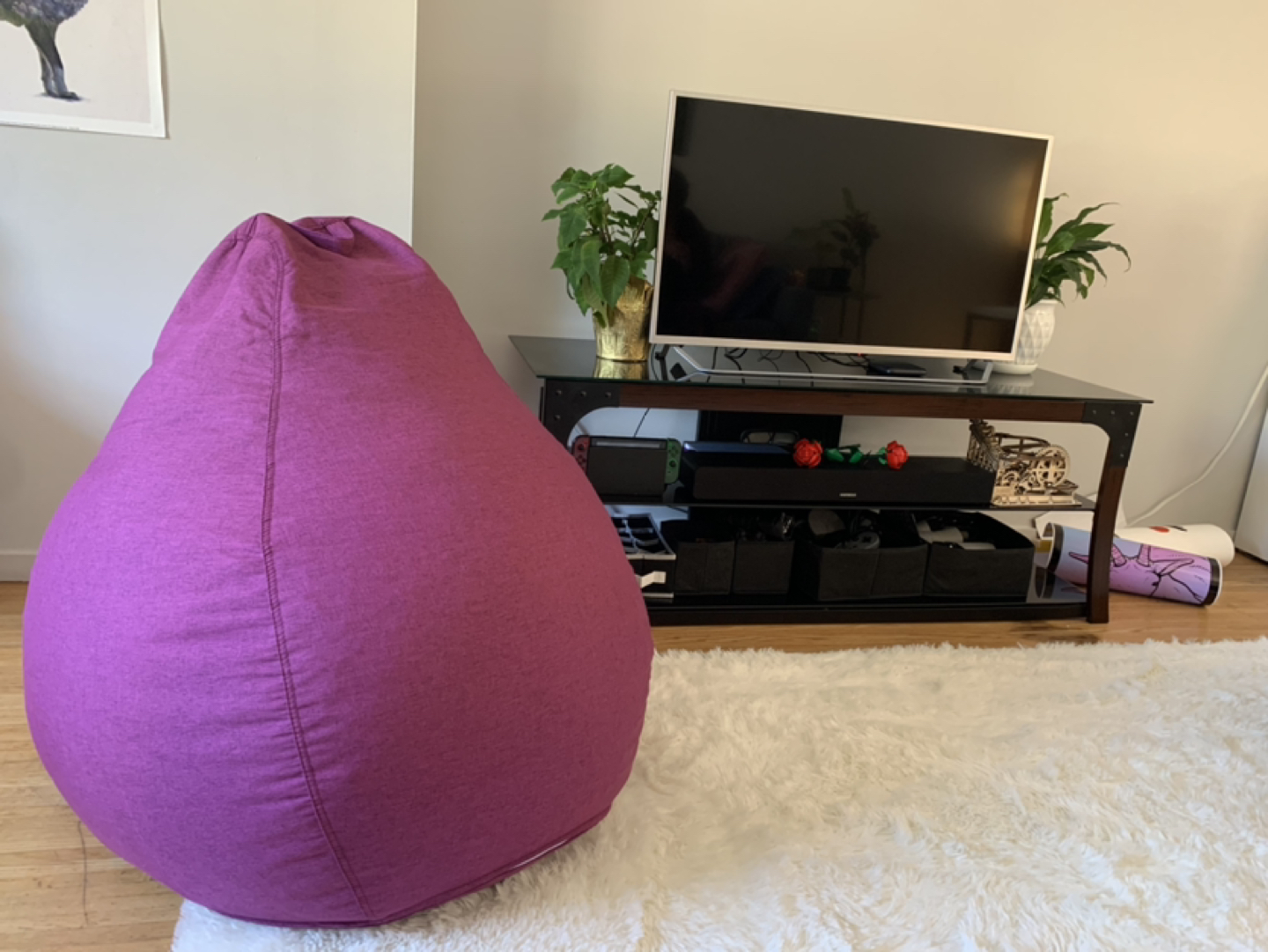 Large Beanbag Chair - Like New!!! image indicator(2)
