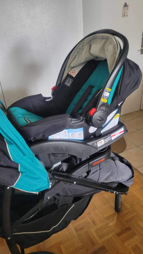 moving sale: stroller with car seat - photo 3