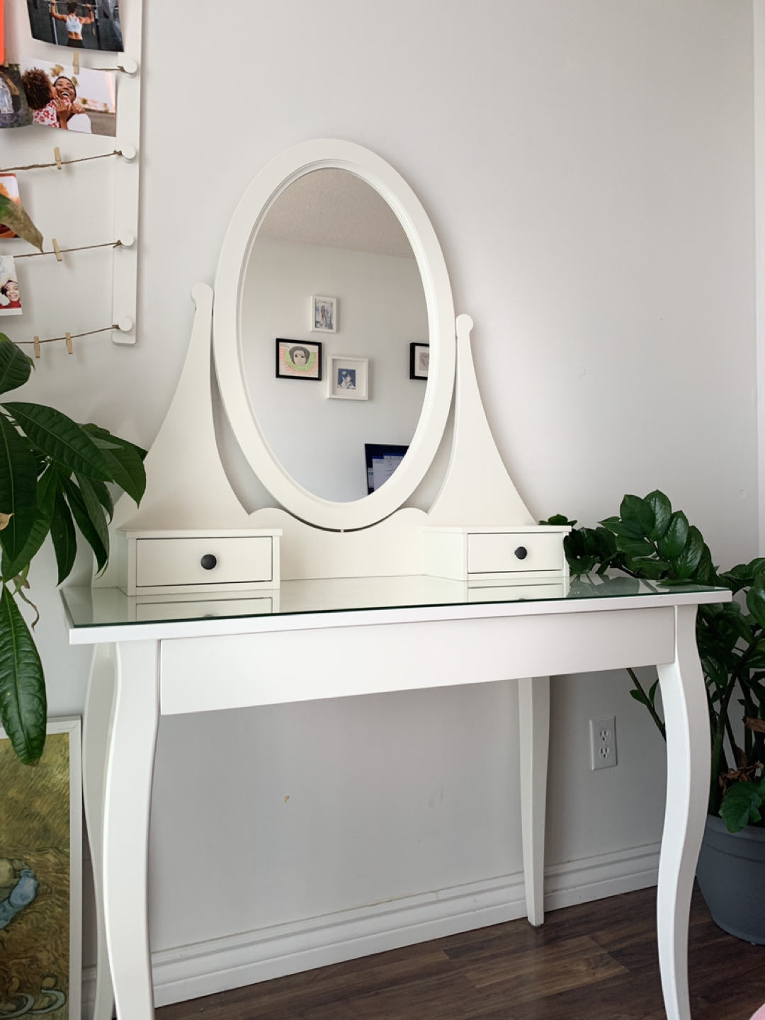 HEMNES Dressing table with mirror - photo 3