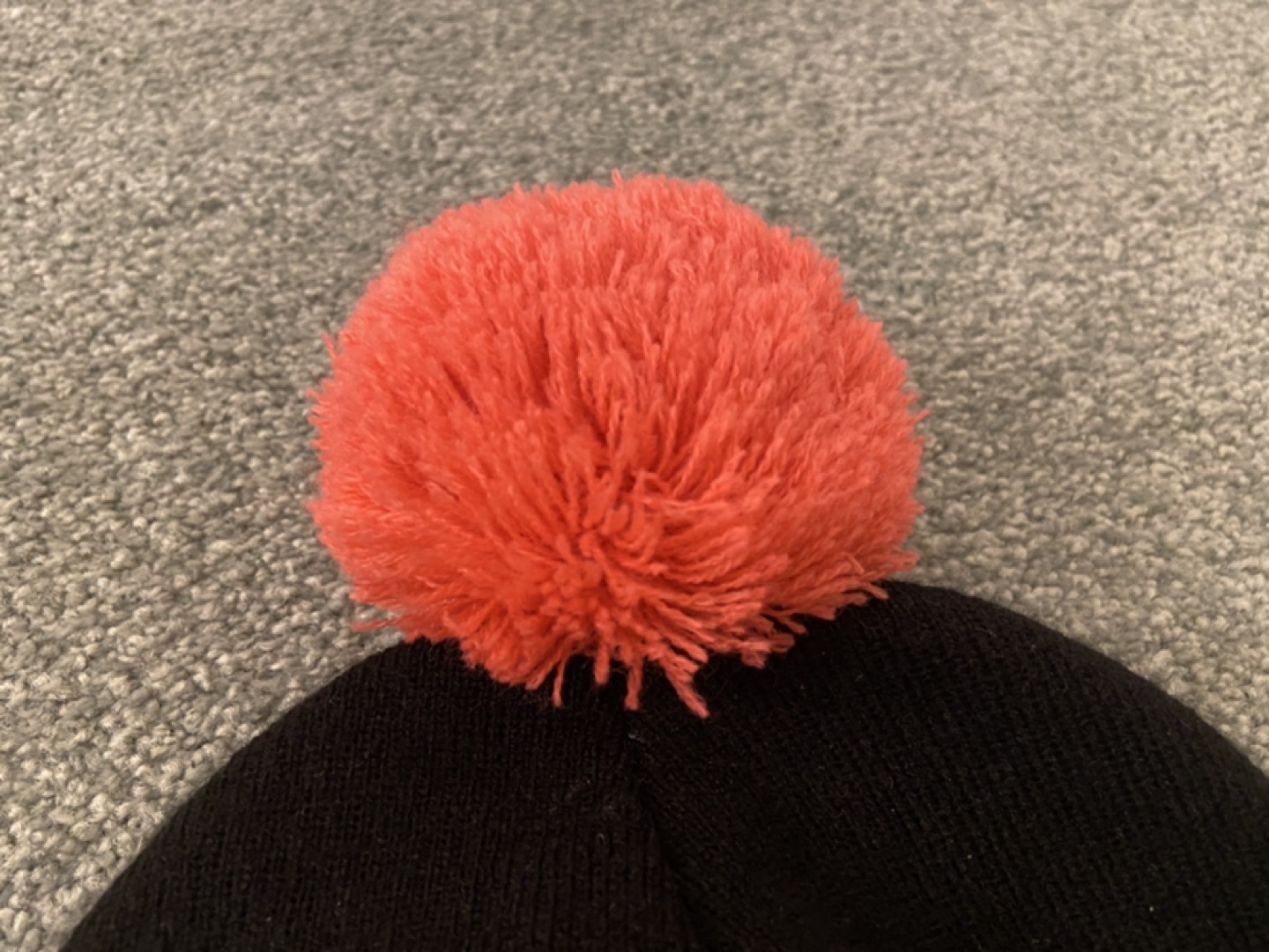 Bench Black Beanie with Pink Pom Pom (BNWOT) image indicator(4)