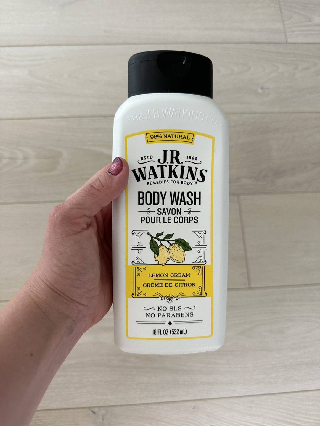 J.R. Watkins Naturals  Body Wash Lemon thumbnail