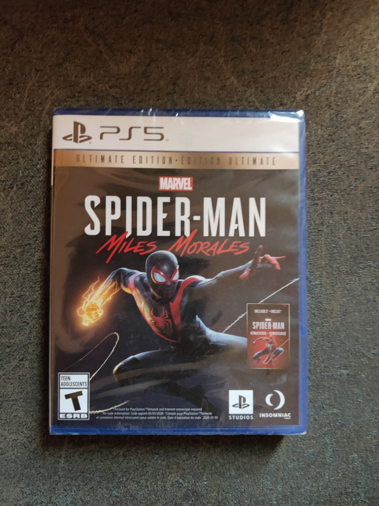 BRAND NEW SEALED Spiderman Miles Morales ULTIMATE EDITION
