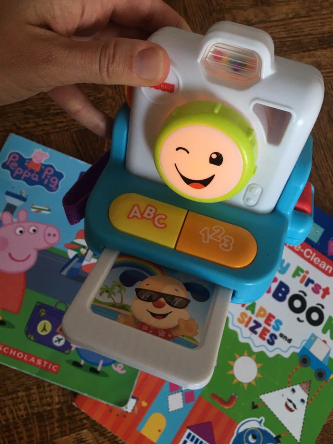 Workbook, music toy, peppy pig SET for kids thumbnail