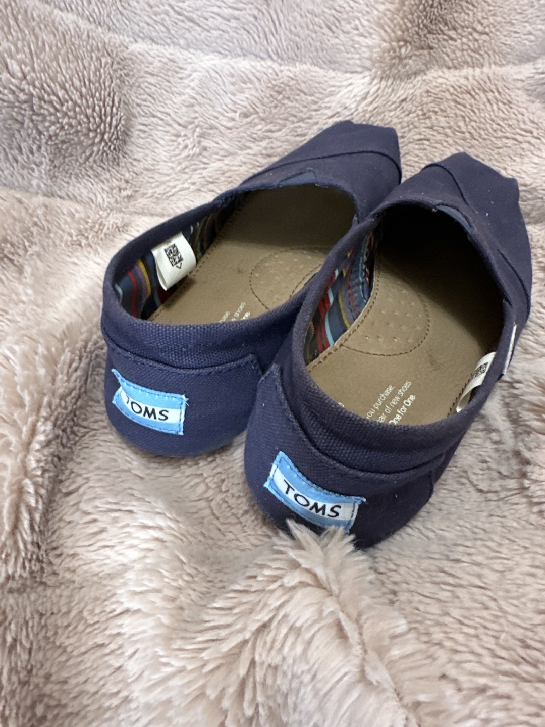 Navy Blue Toms W6 - photo 3