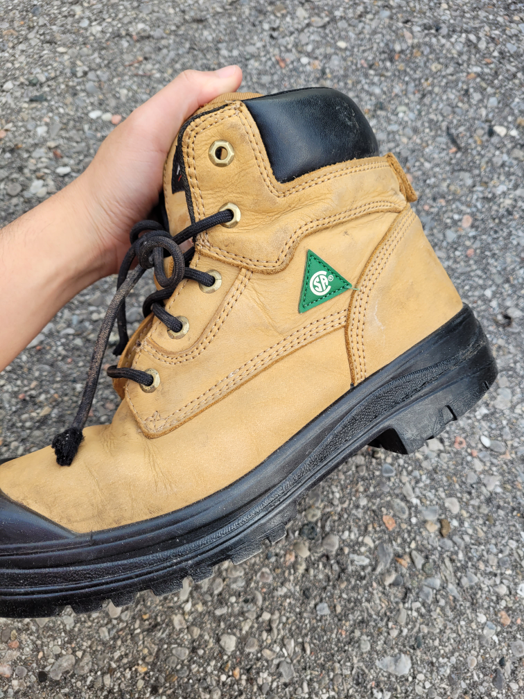 Safety Shoes/ Steel Toe Boots size 8 US need to get rid of - photo 3