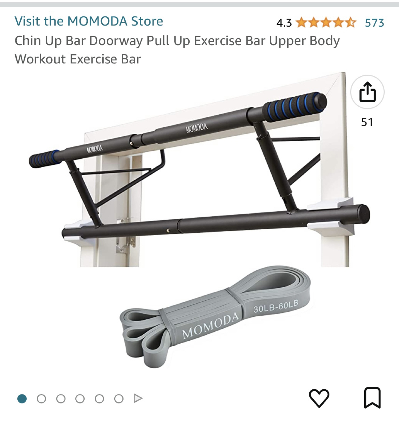 Doorway Pull Up Bar thumbnail