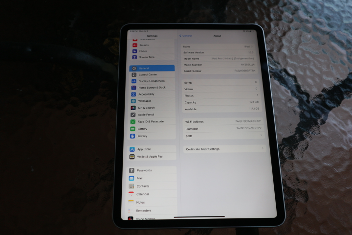Apple iPad Pro NY252VC/A 11"(2nd gen.) 128 GB Silver - photo 5