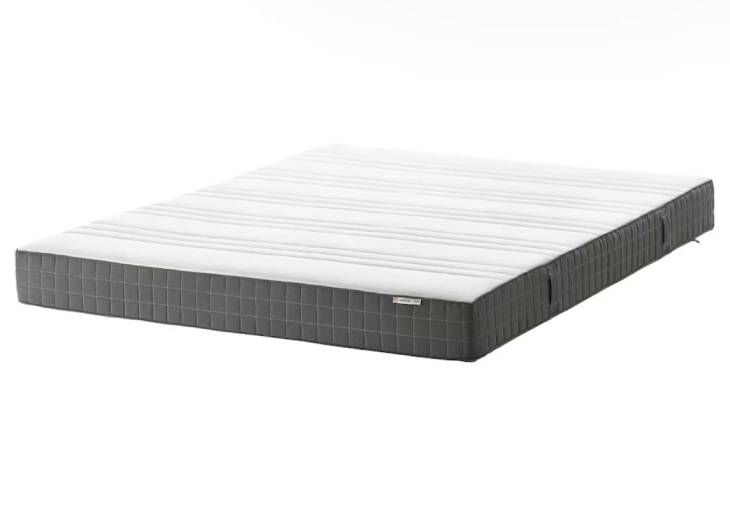 MORGEDAL Foam mattress, medium firm/dark gray- size FULL