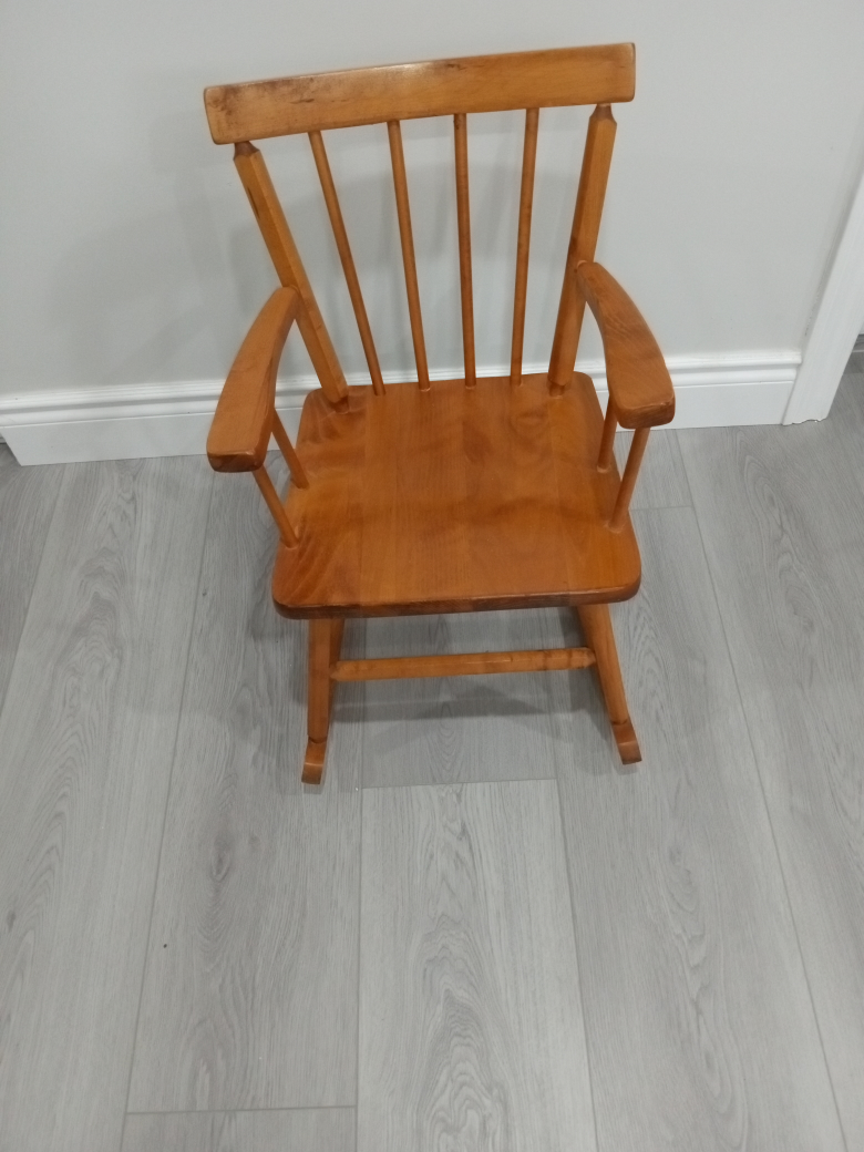 Child's rocking chair image indicator(2)