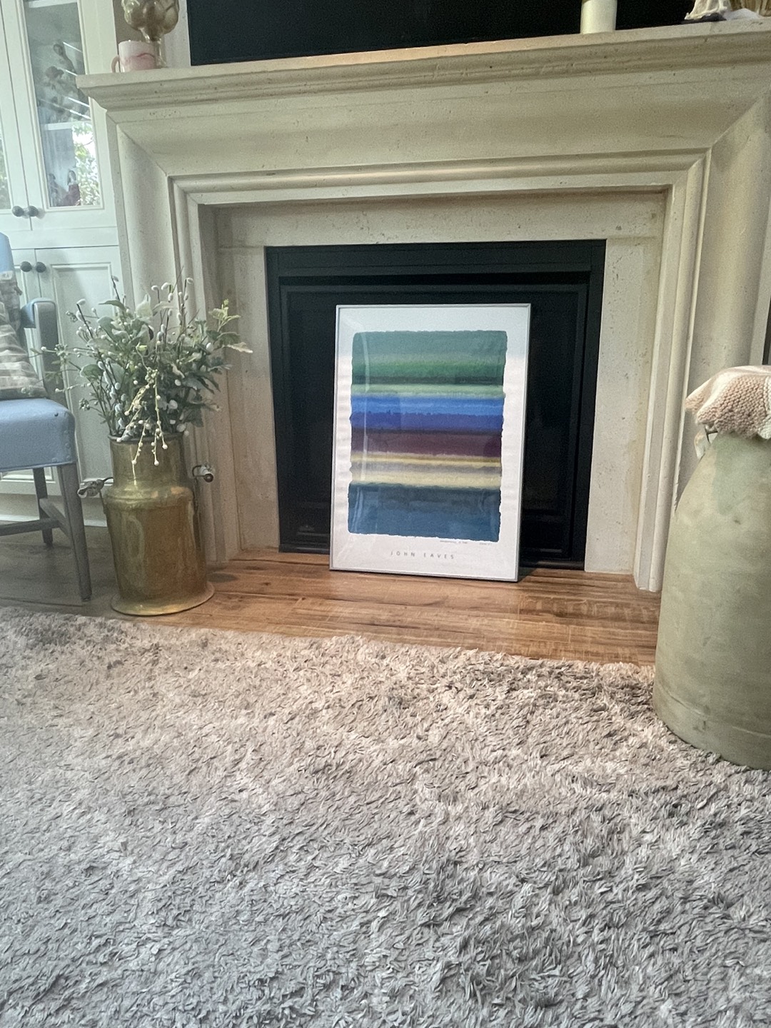 John Eaves Framed Ikea Print Painting #freecycle thumbnail