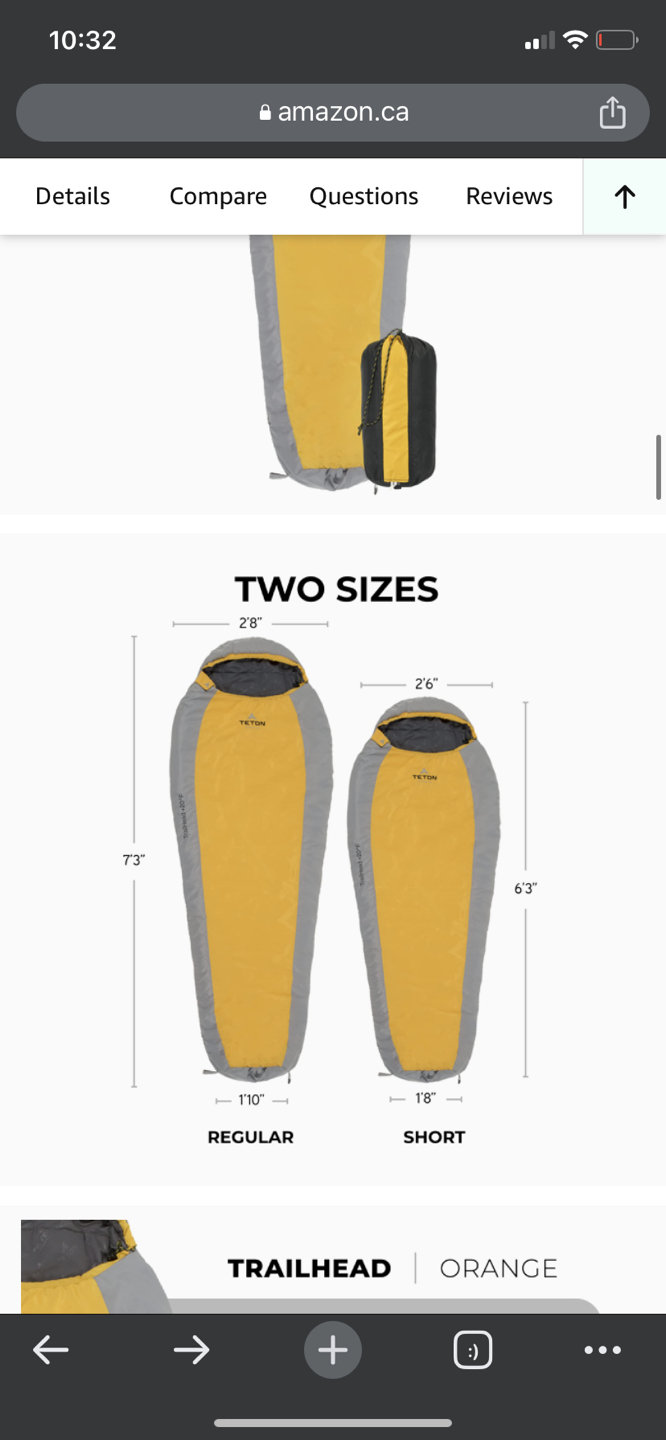 TETON Sports TrailHead Sleeping Bag - photo 2