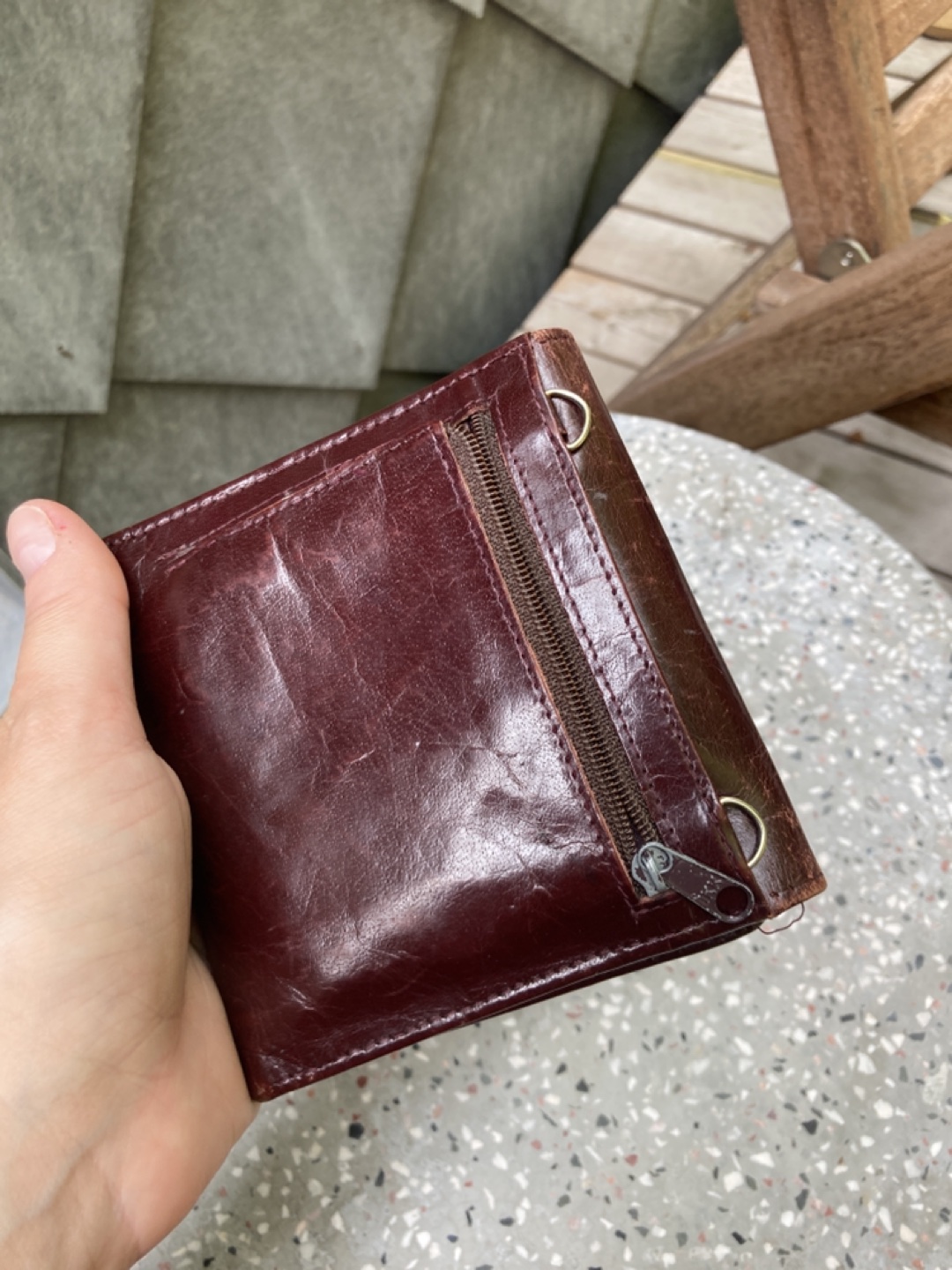 Vintage Leather Wallet - photo 5