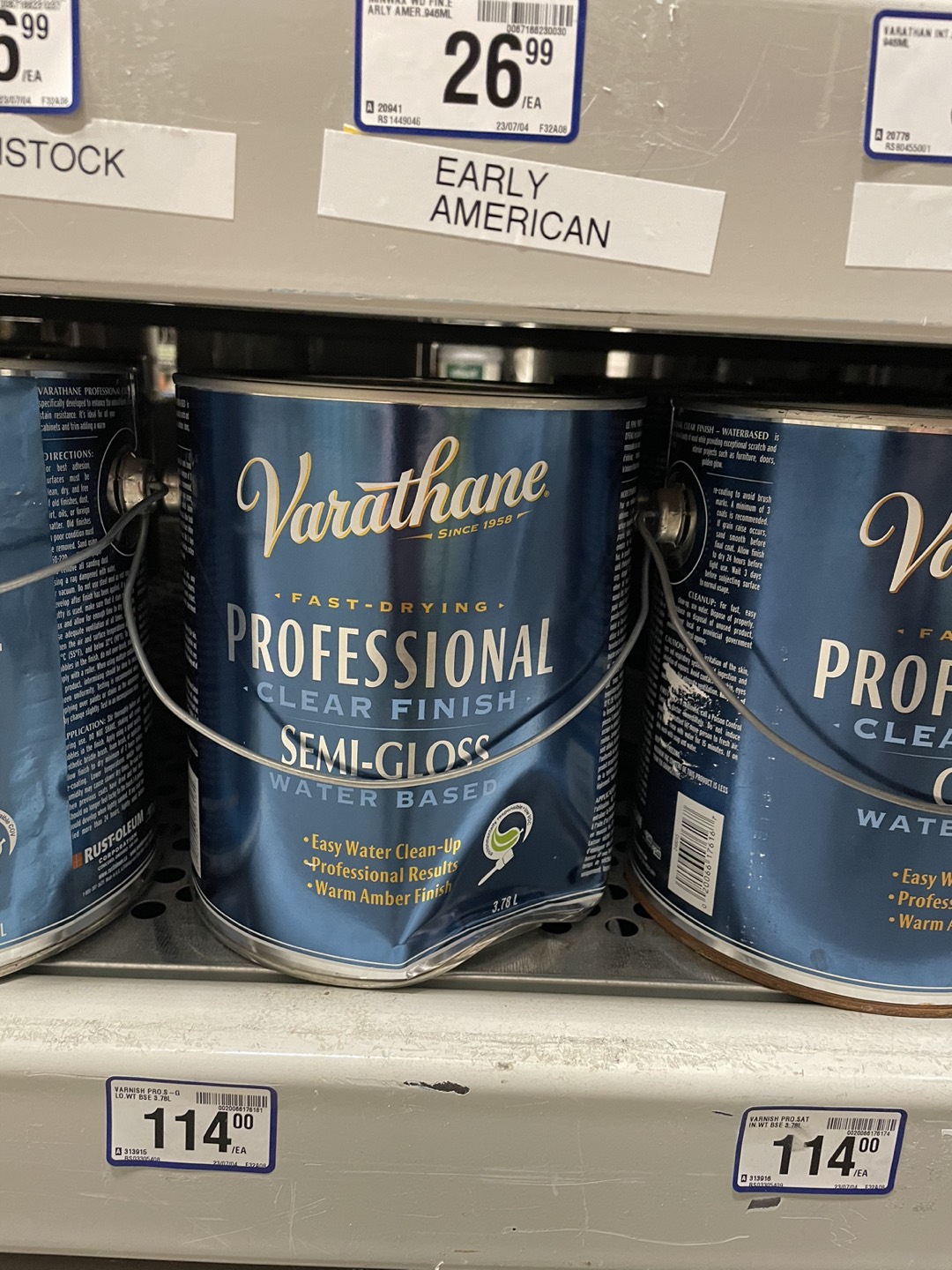 Varathane wood finish, new! image indicator(3)