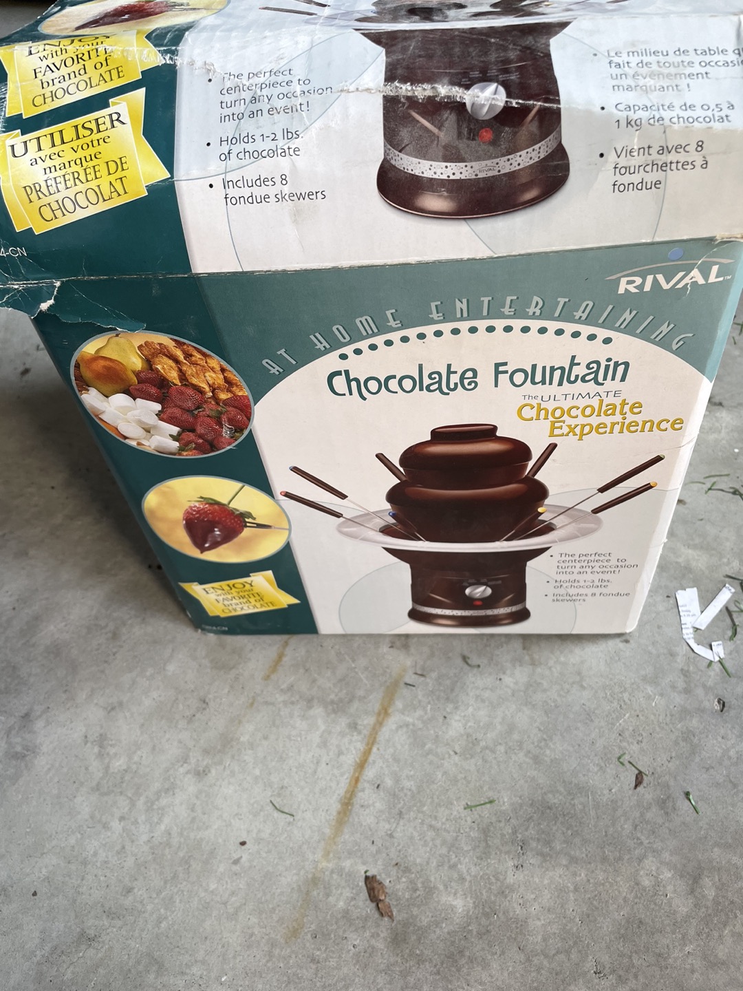 Chocolate fountain