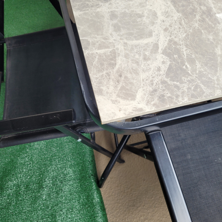 Patio Set - Marble top Table + 4 Chairs image indicator(3)