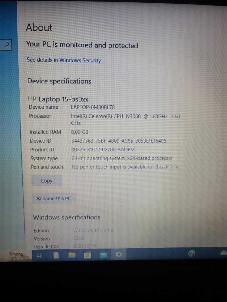HP Laptop image indicator(4)
