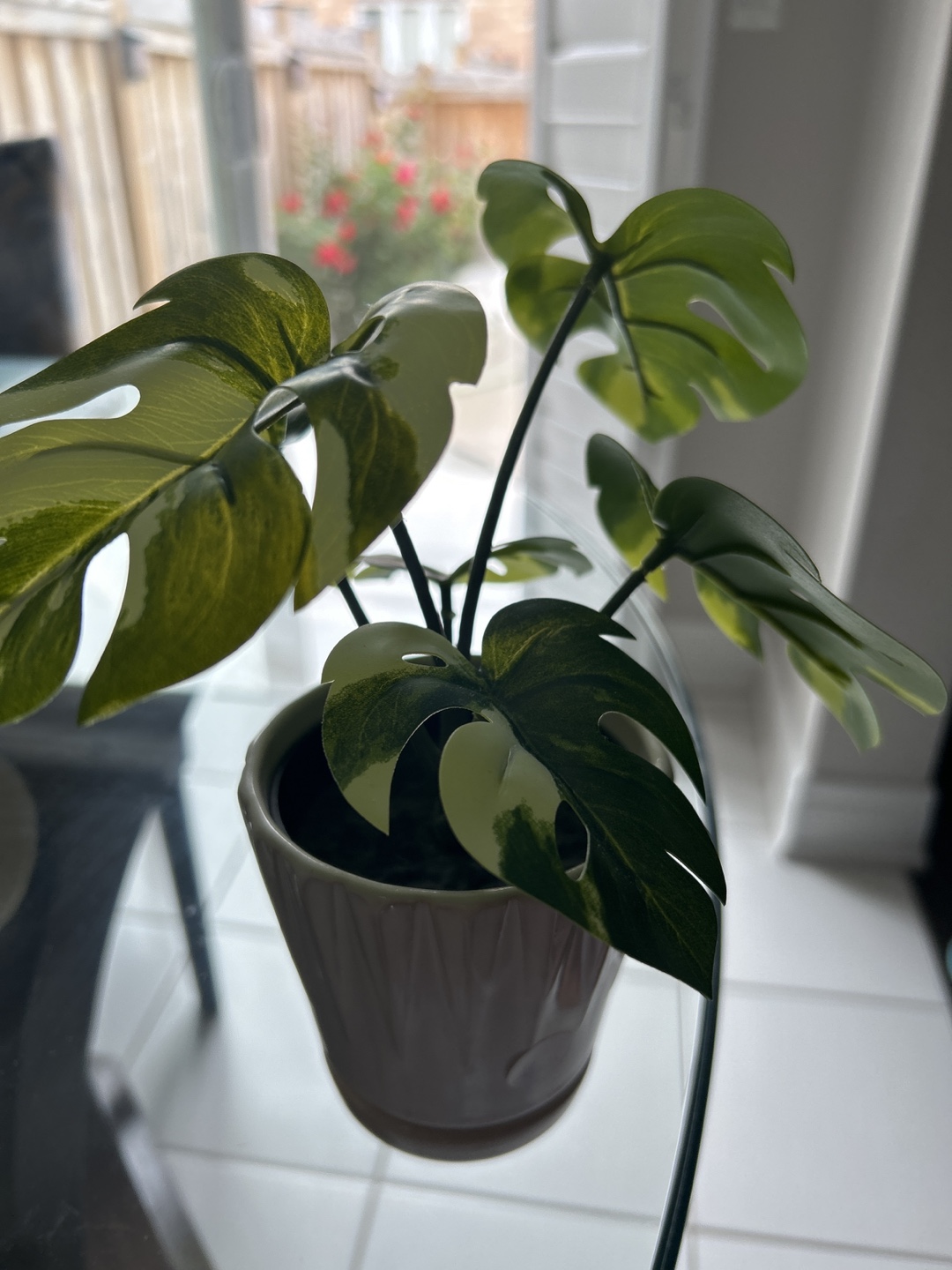 Ikea fejka artifical plant with pot