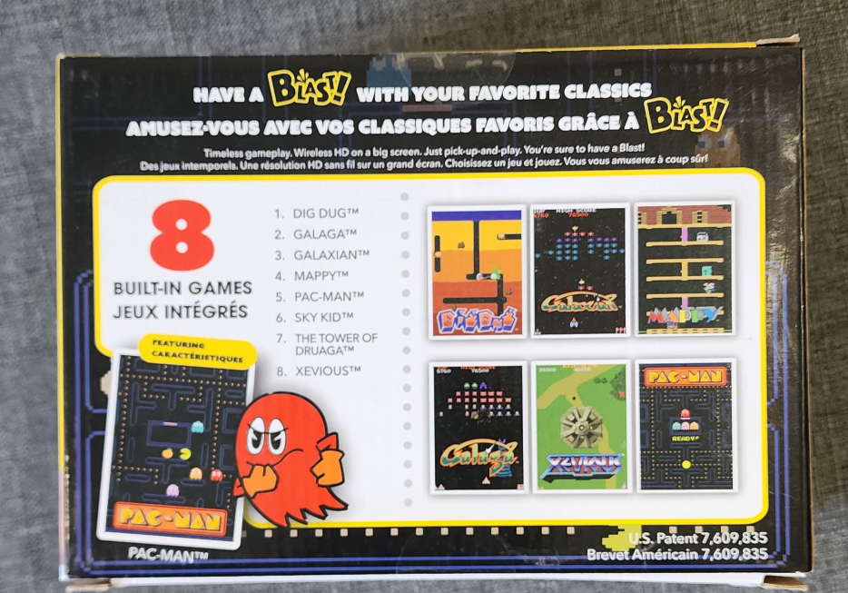 Bandai Namco Blast Flashback Gaming Console - photo 2