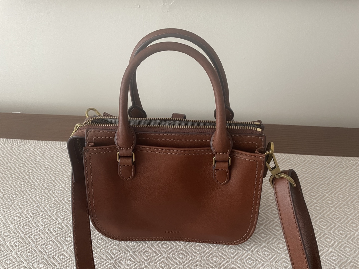 Fossil Mini Ryder Leather Satchel - photo 2