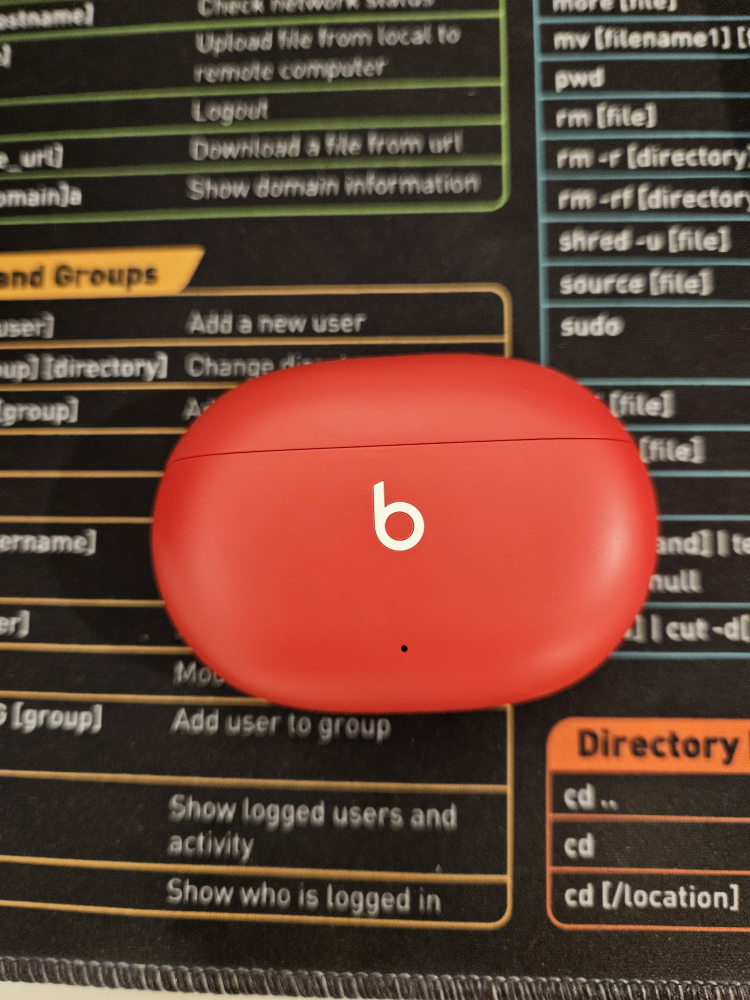 Dr.dre studio buds red
