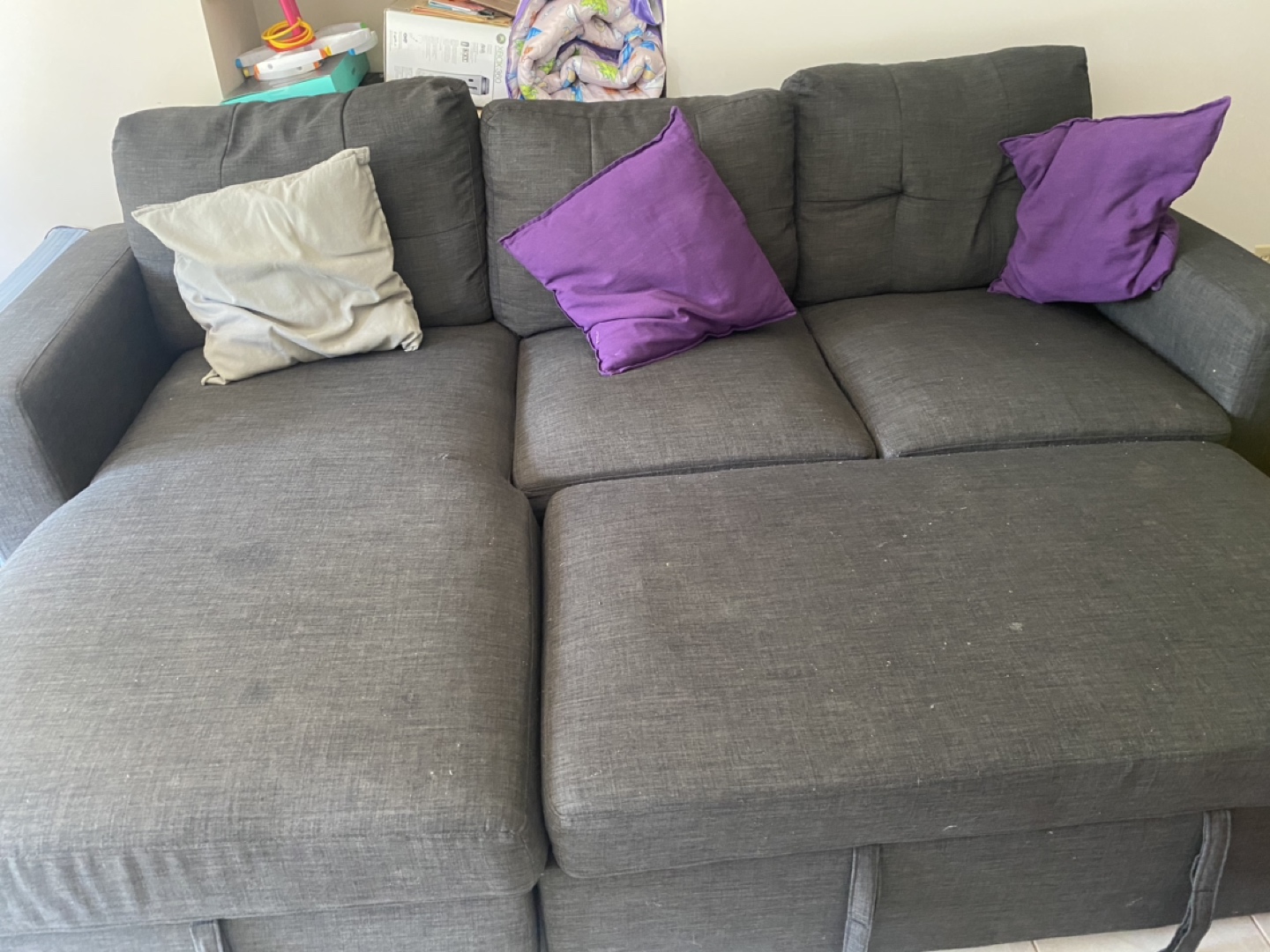Sofa with storage - photo 3