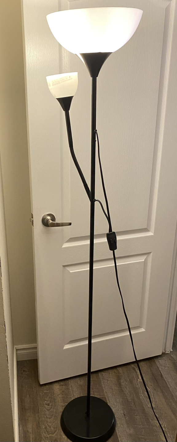Floor lamp 2 headed thumbnail
