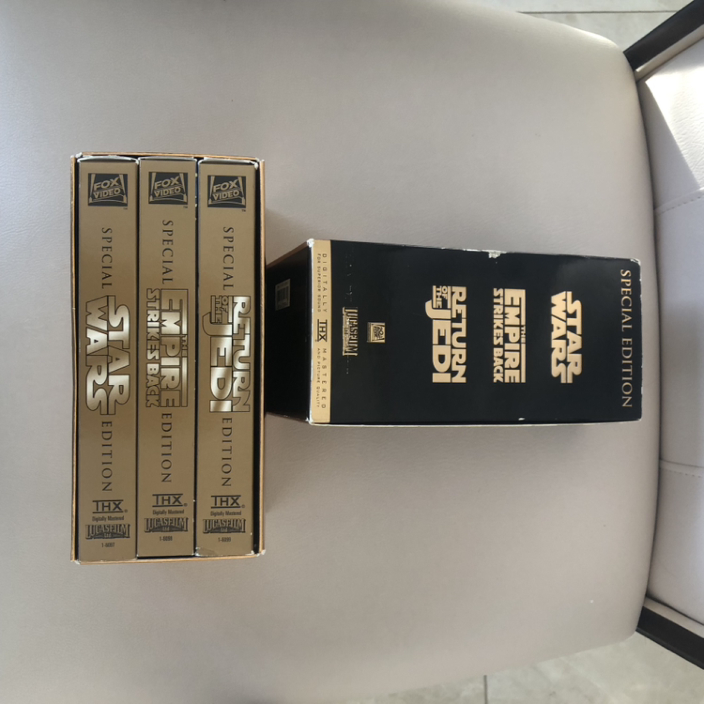 Star Wars original trilogy vhs - photo 2