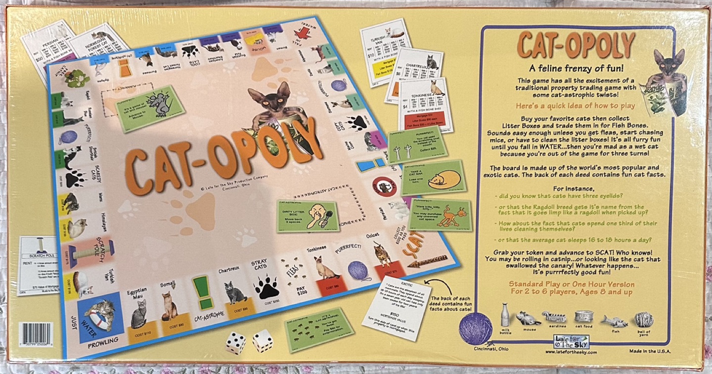 Catopoly board game - photo 2