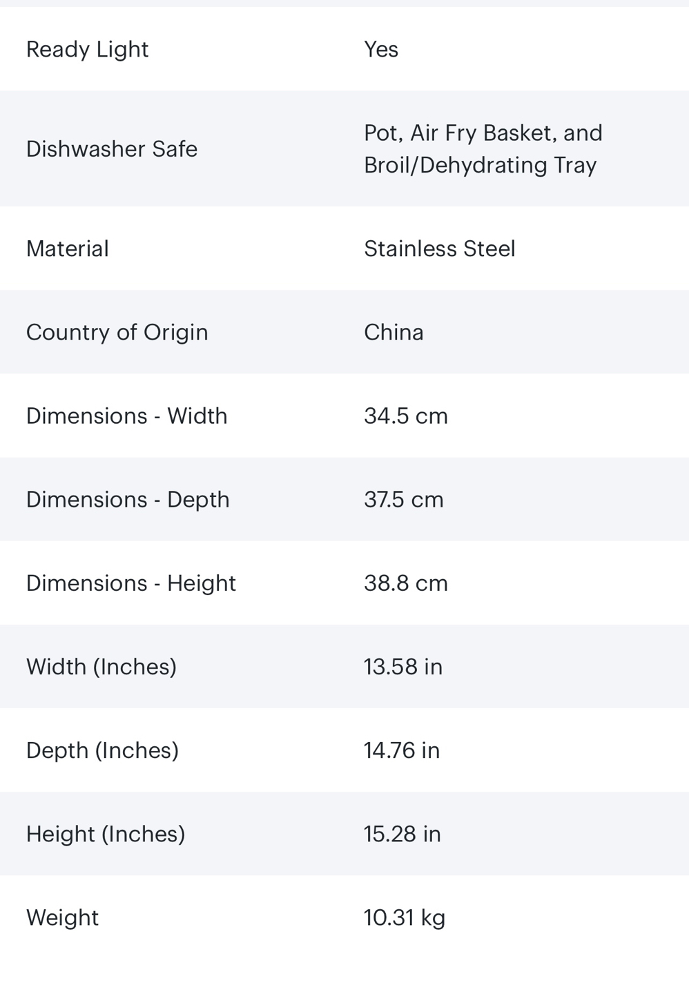 INSTANT DUO CRISP + AIR FRYER image indicator(9)