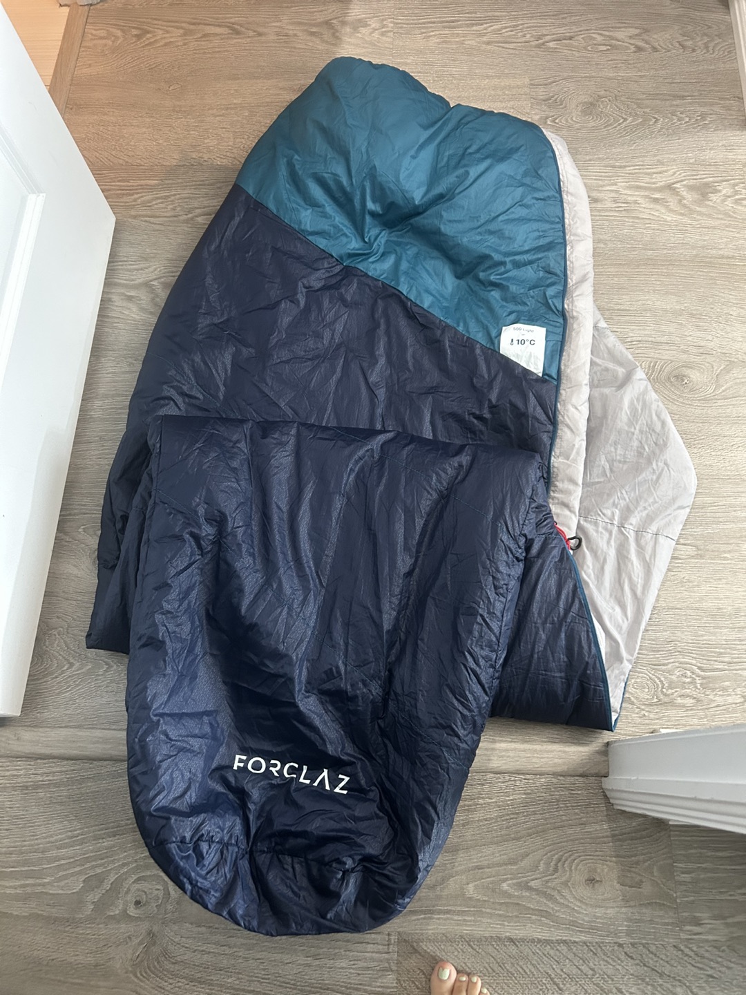XL Lite Sleeping bag for adult 10C thumbnail