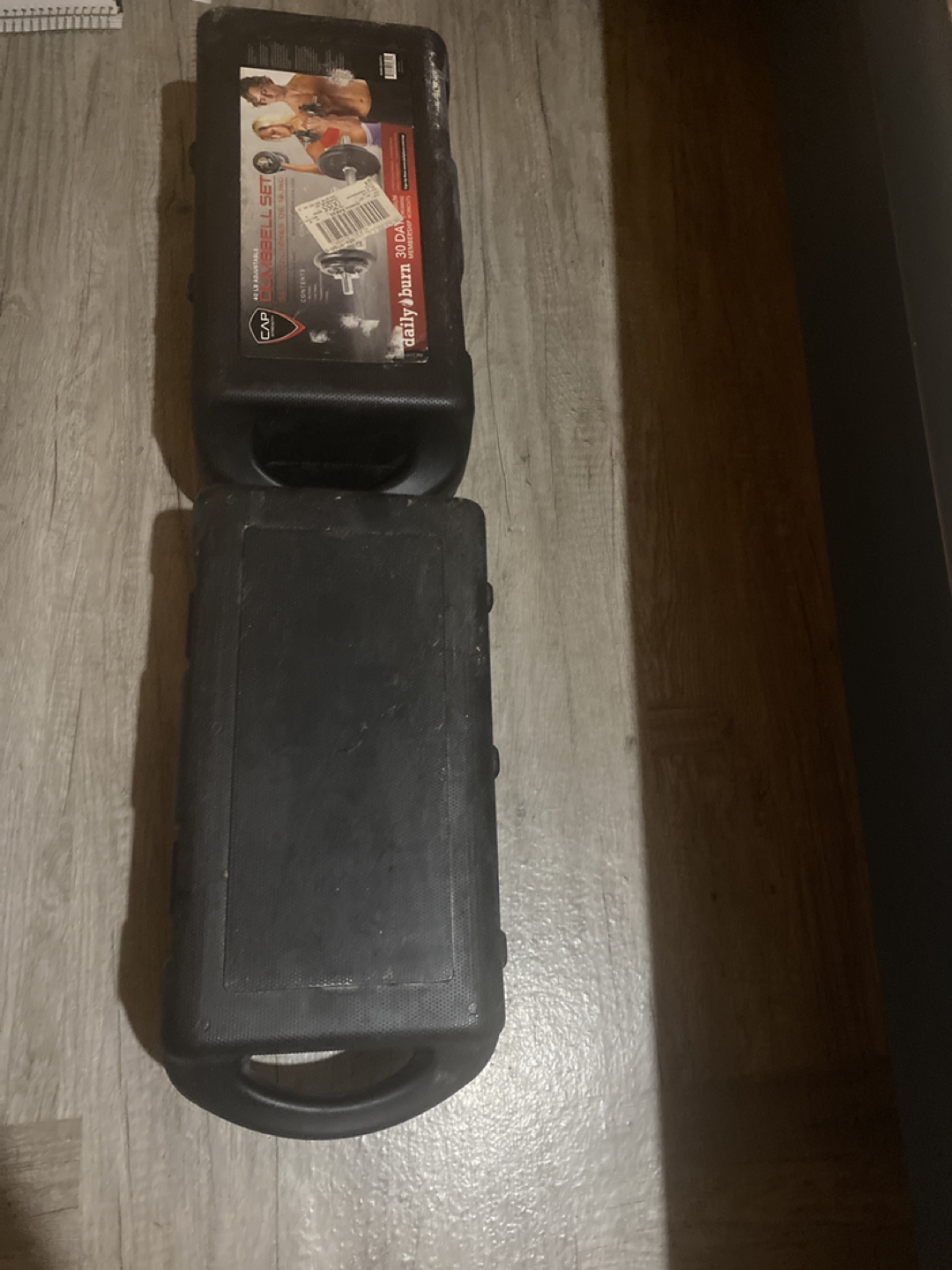 80 pounds of weights