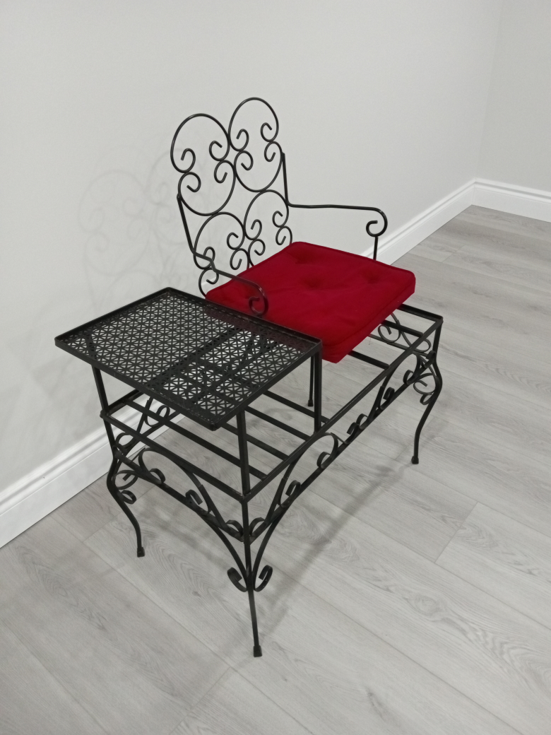 vintage telephone and magazine stand image indicator(3)